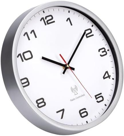 Pendules & Horloges murales: Funkuhr weiss – Neuf avec emballage d'origine à Hundwil par Stallone5 2