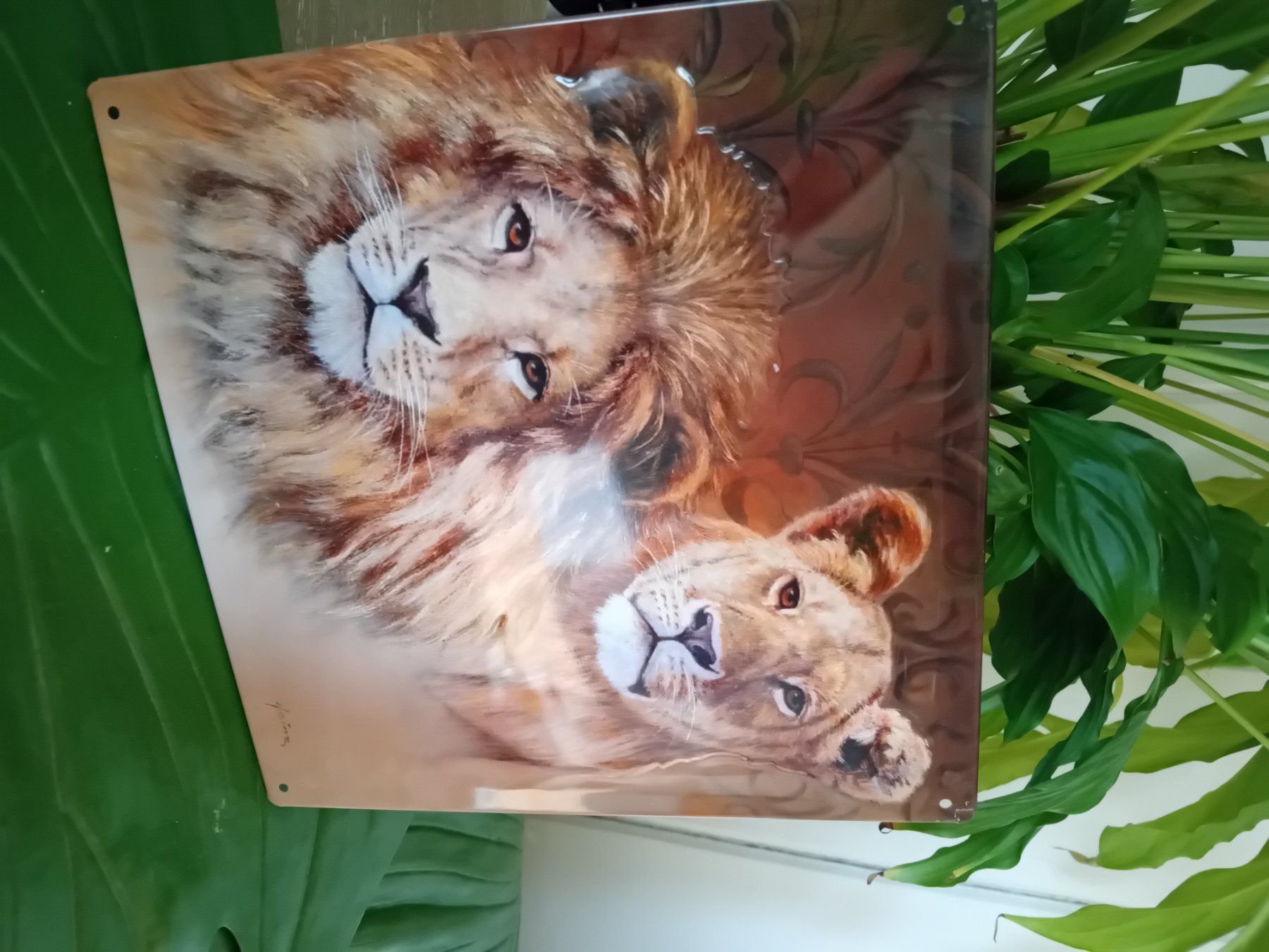 Tutte le decorazioni: Wandbild "Afrika" 4er Set – Nuovo e nell'imballaggio originale da Rüthi (Rheintal) venduto da titlis07 3