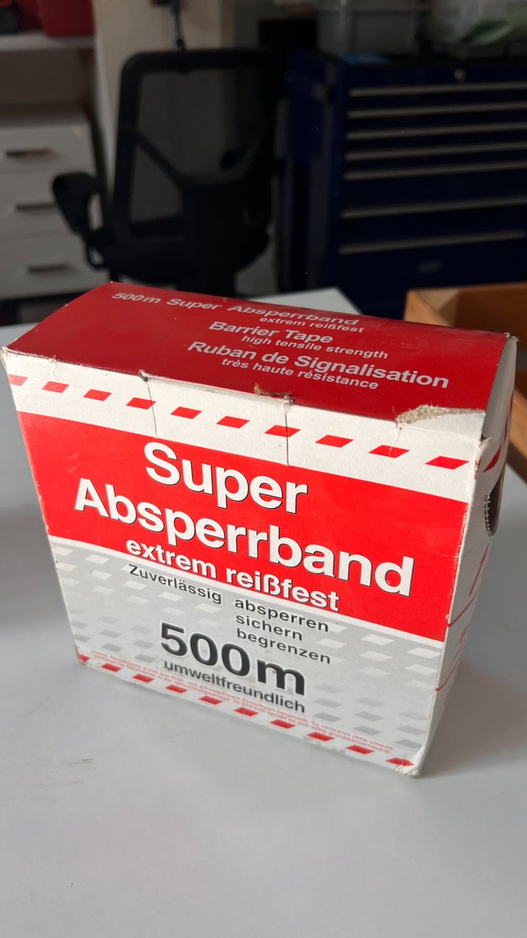 Altro per Ufficio & Commercio: Absperrband, Super Barrier Tape, 500m – Nuovo (secondo la descrizione) da Zeiningen venduto da osm61 2