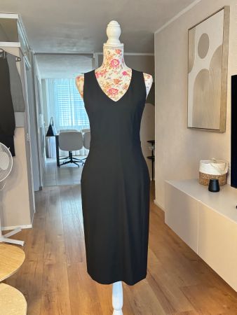 Hugo Boss Black Cocktail Dress Schurwolle