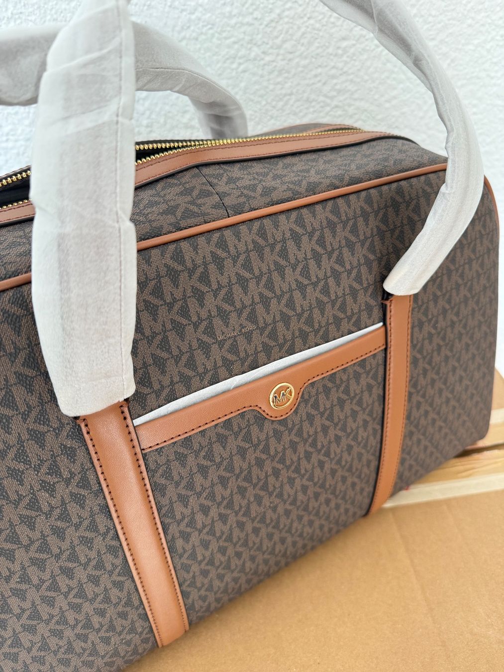 Michael Kors Borse da donna: Michael Kors Weekender brown – Nuovo e nell'imballaggio originale da Wiedlisbach venduto da Sistershop 7