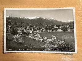Alte Ansichtskarte Lugano-Paradiso, Panorama