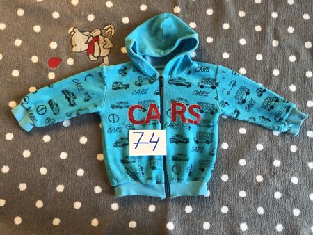Süsser Jungen Trainerjacke CARS Gr. 74