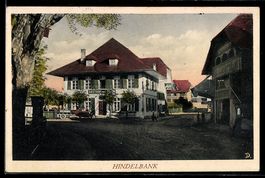 AK Hindelbank, Gasthaus zum Löwen