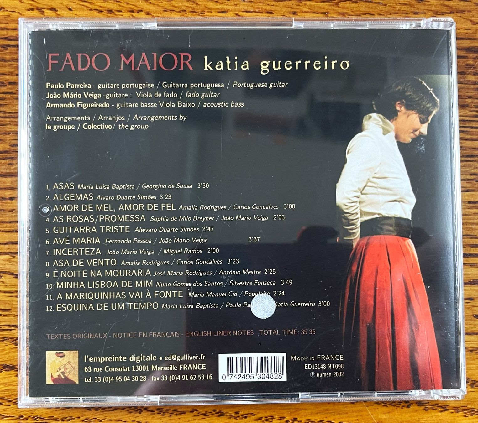 CD: FADO MAIOR: Katia Guerreiro CD – Usato da Oftringen venduto da Vucki 1