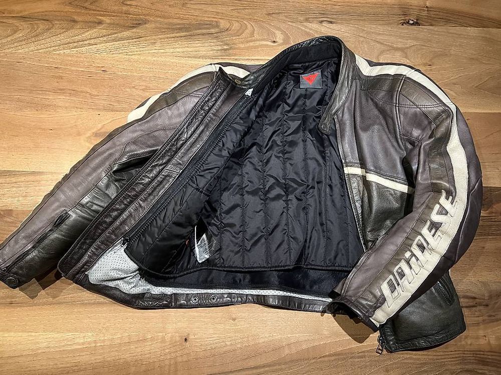 Motorrad Lederjacke Dainese Lederjacke Retro DAINESE Vintage