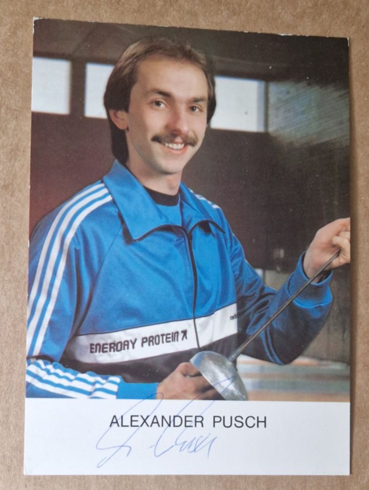 Autografi: Alexander Pusch - Olympia Gold 1976 - handsigniert – Usato da Menziken venduto da Autogramme