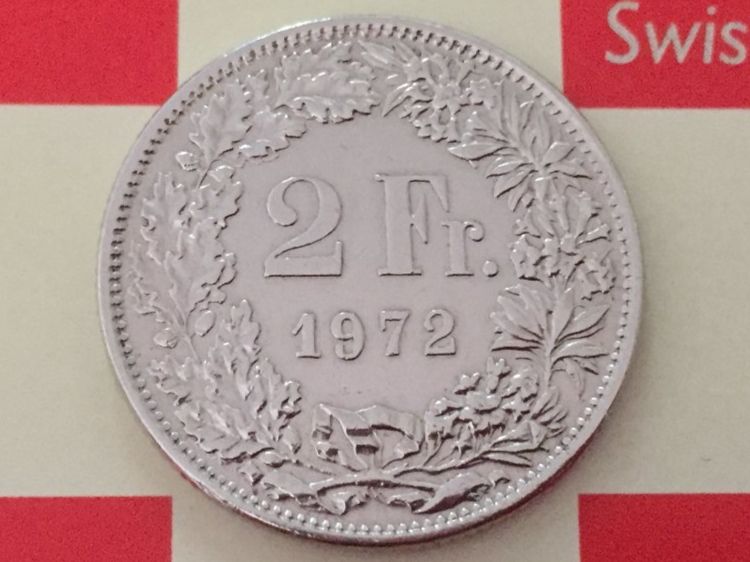 Tutti le monete: 2 Franken 1972 ss-vz – Usato da Elsau venduto da herbybay