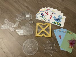 Hama lot pour maxi perles - loisirs creatifs enfants 3+