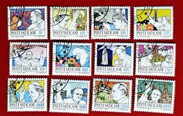 VATIKAN REISEN JAPAN GENF PORTUGAL SPANIEN GUAM 1984 ET
