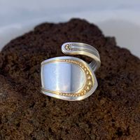 Silberring La Perla d‘oro Gr.59