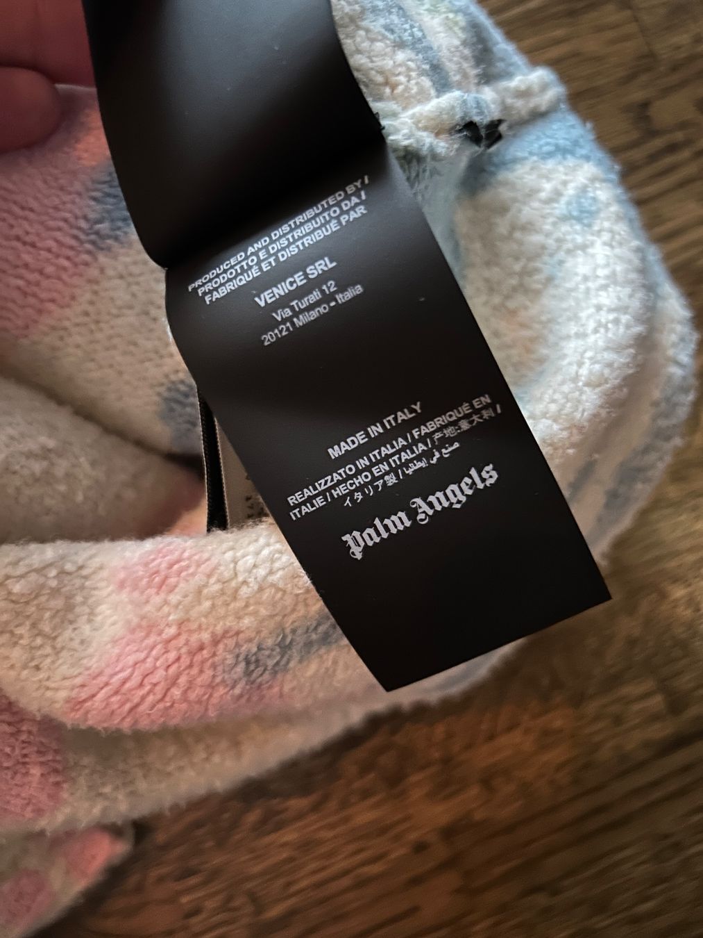 Palm Angels Pullover & Sweatshirts: Palm Angels Hoodie, Tie-Dye Muster, Grösse XL Neu! – Neu (gemäss Beschreibung) aus Bern von cip_v9xh 2