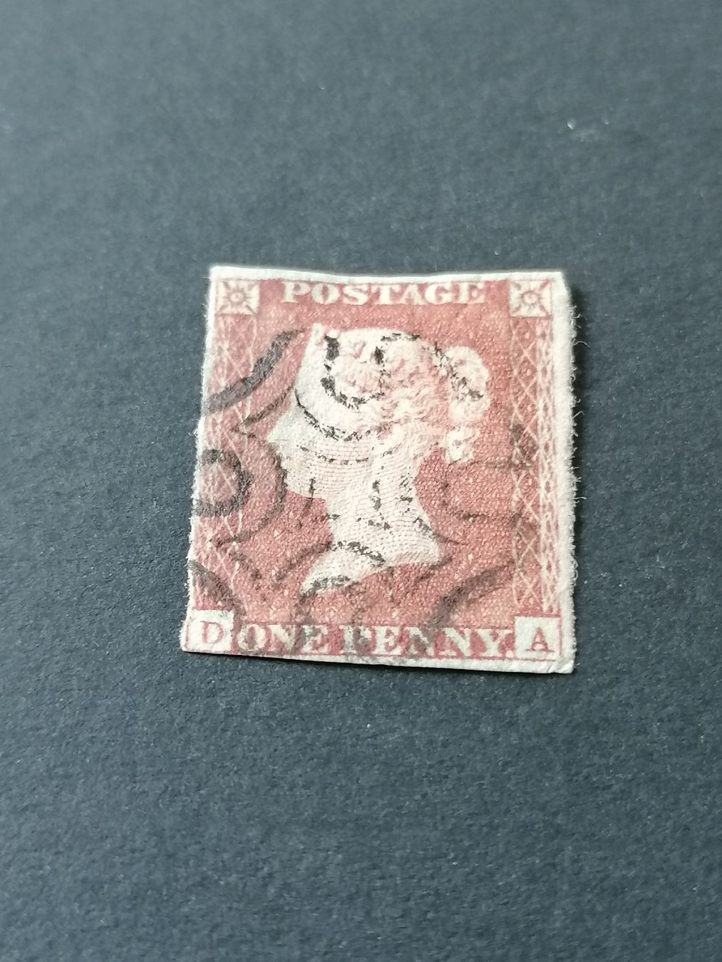 Tutti i francobolli: One Penny red 1841  – Usato da Happerswil venduto da tschergi