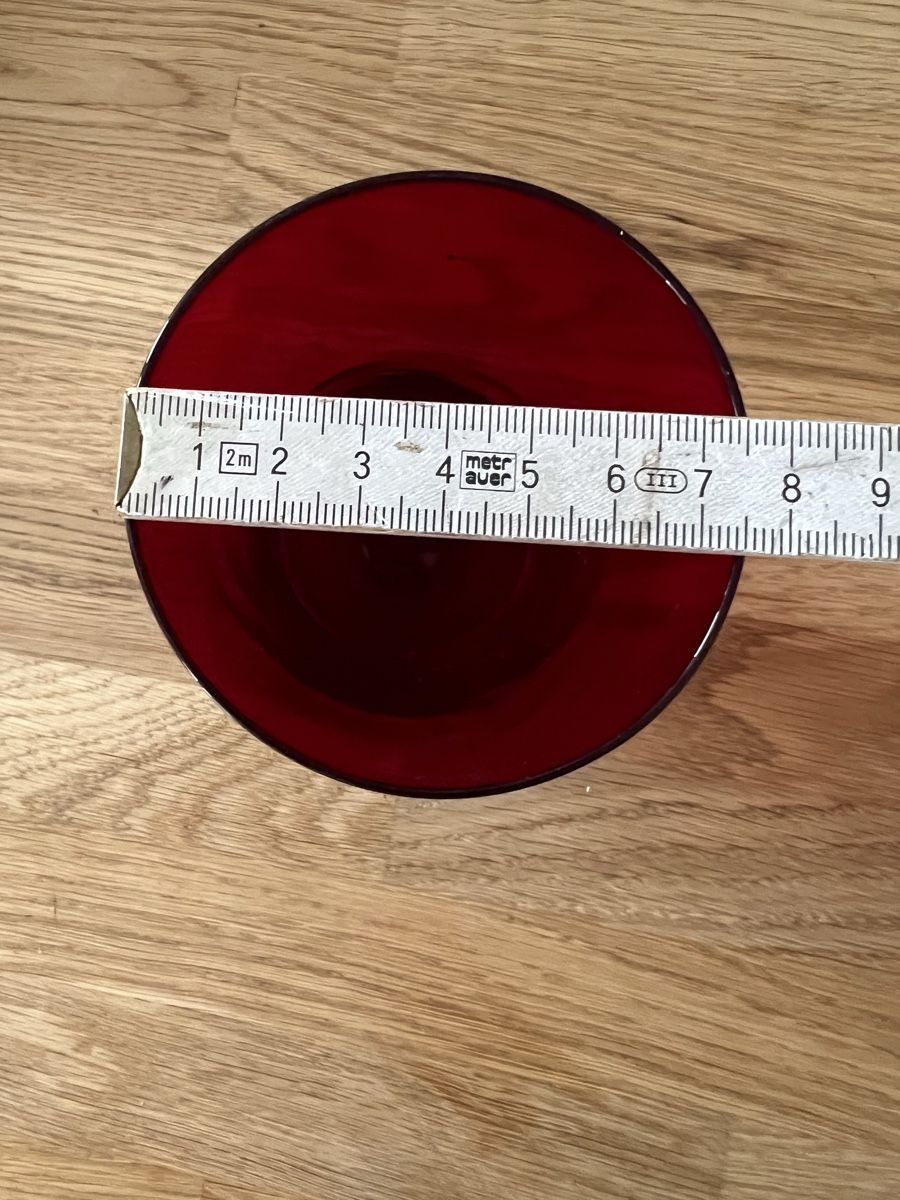 Vasen & Gefässe: Kristallvase rot – Neu (gemäss Beschreibung) aus Schöftland von mamajasima5 5