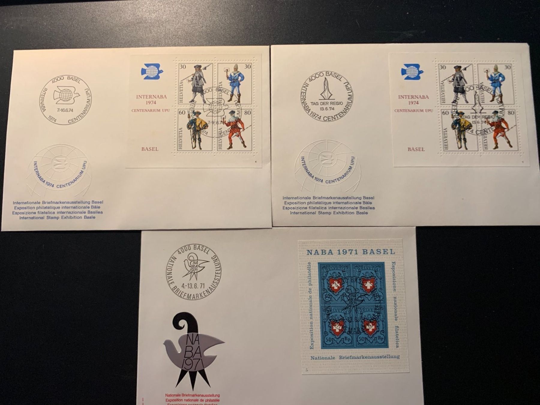 Tutti i francobolli: 3 FDC – Nuovo (secondo la descrizione) da Arch venduto da Seil818