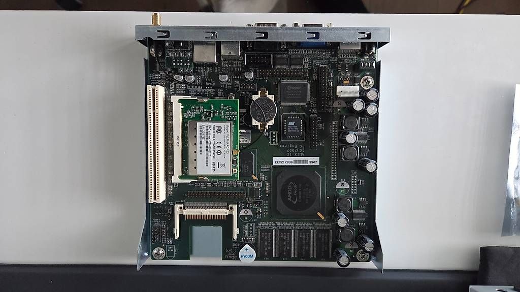 PC: PC Engines ALIX.1C Mini-ITX PC / Router inkl. Compex WLAN – Usato da Dietikon venduto da Lind05 4