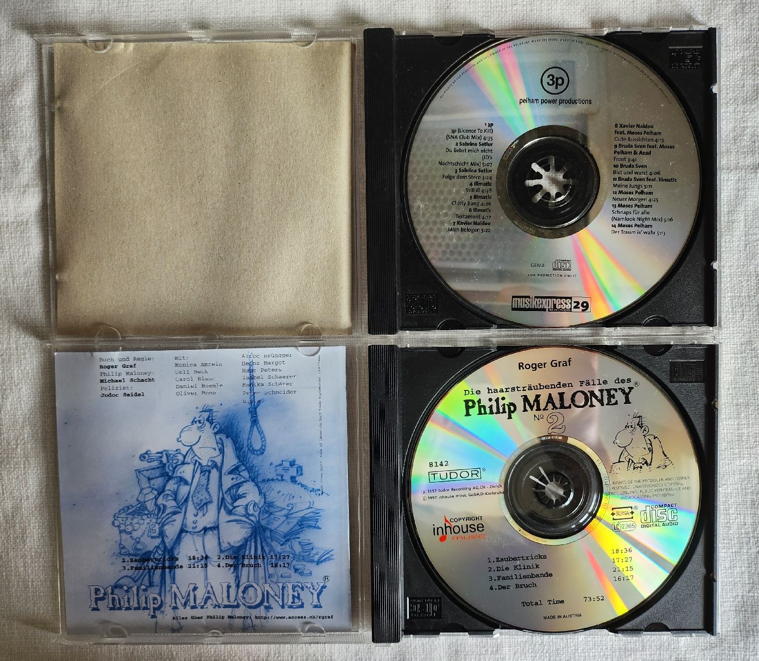 CD: CD Konvolut mit Vera Kaa, Michael v.d. Heide, 3P u.a. – Usato da Zürich venduto da BAENZERINO 3