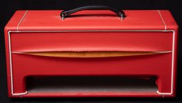 Marshall 18W Style Headgehäuse rot – leer