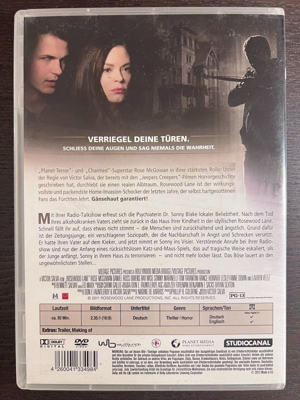 Tutti i DVDs: Rosewood Lane – Usato da Zürich venduto da FilmFreunde 1