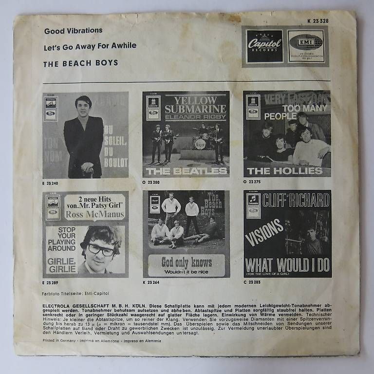 Schallplatten:  The Beach Boys – Gebraucht aus Bözen von Keramik22 1
