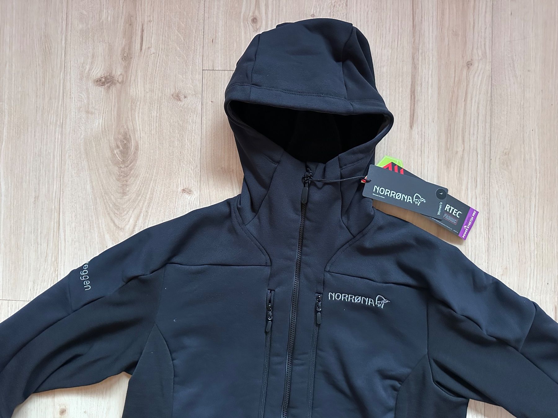 Fabrikneu: Norrona * trollveggen Powerstretch Pro Zip Hood (Neu