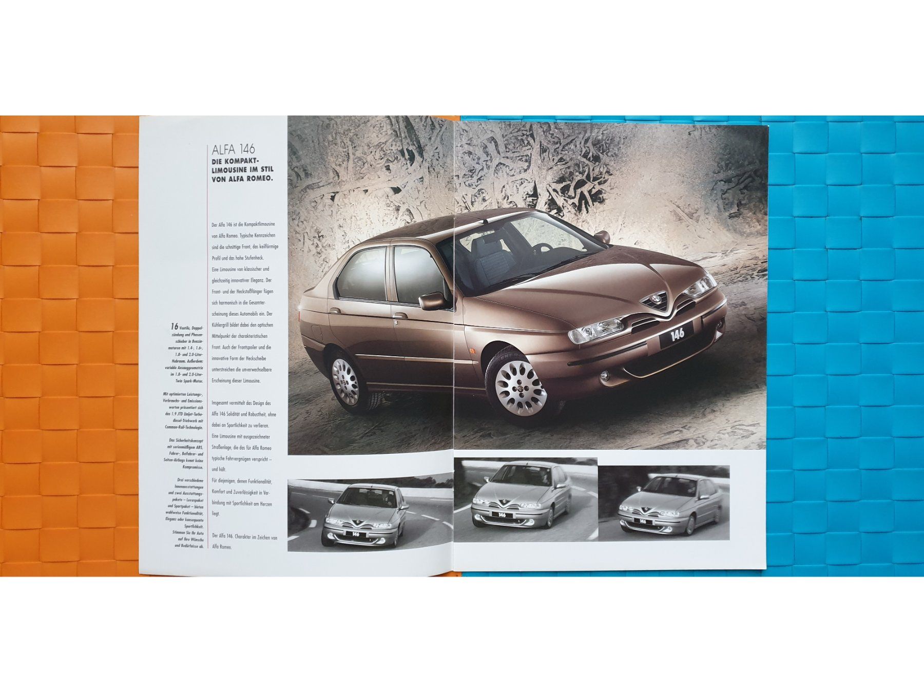 Riviste & Magazine: ALFA ROMEO 146 - Prospekt Konvolut – Usato da Viganello venduto da CARLiteratur 3