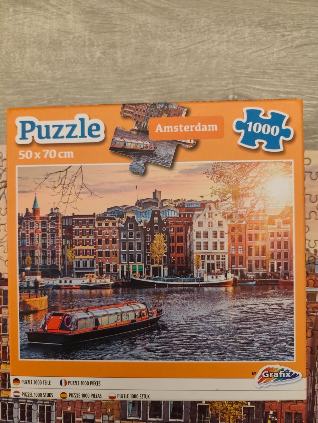 Puzzles: Grafix Puzzle Amsterdam, 1000 Teile, komplett – Gebraucht aus Eschenbach LU von Orchi 1