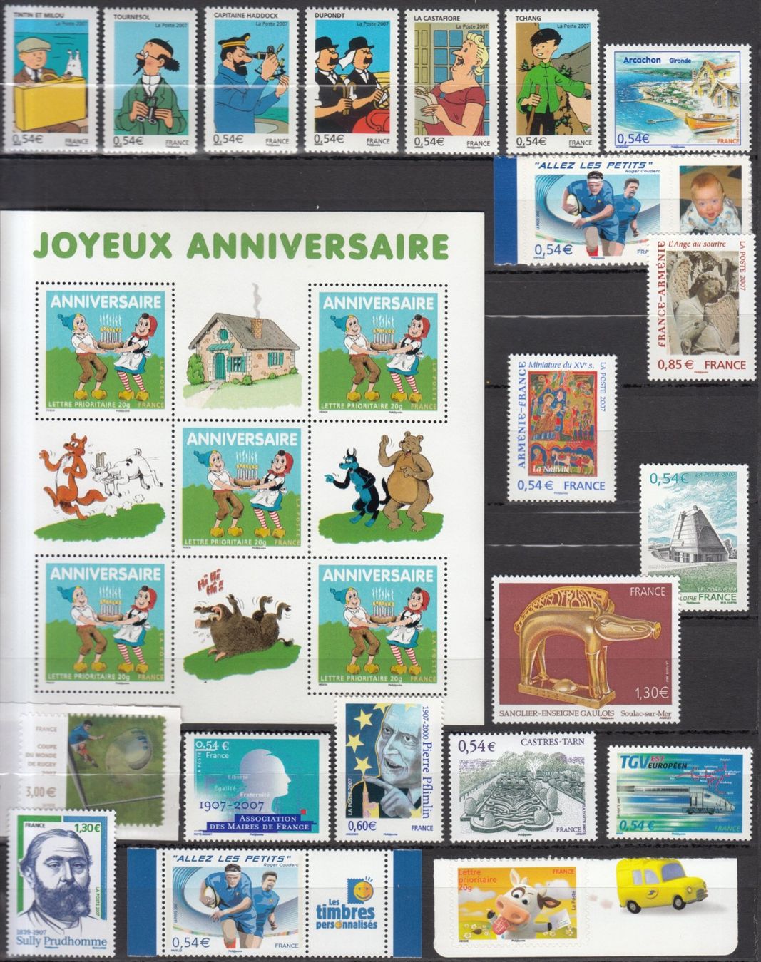 Tous les timbres: Frankreich 2007 postfrisch – D'occasion à Bürglen TG par StampGraf 6