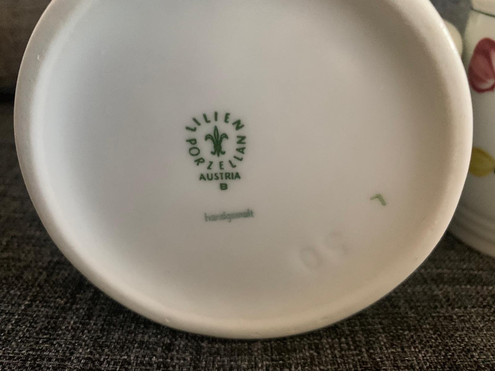 Set di piatti: 4 Teiliges Teeset – Usato da Grossdietwil venduto da fab_8bdy 3