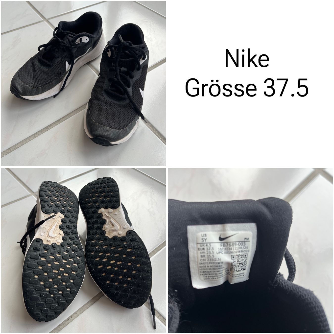 Nike Scarpe per ragazzi: Nike Turnschuhe Grösse 37.5 – Usato da Konolfingen venduto da takkie