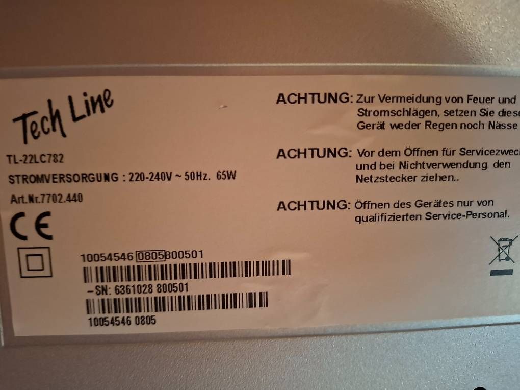 Fernseher: Téléviseur – Gebraucht aus Chêne-Bourg von lil_v66r 1