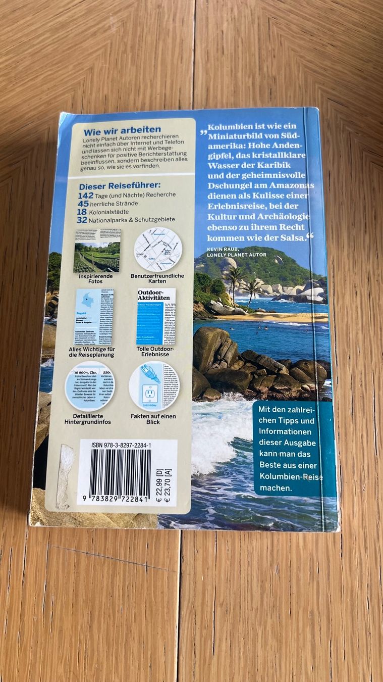 Libri: Lonely Planet Kolumbien Reiseführer 2013 – Usato da Schübelbach venduto da Dolly990_2 1