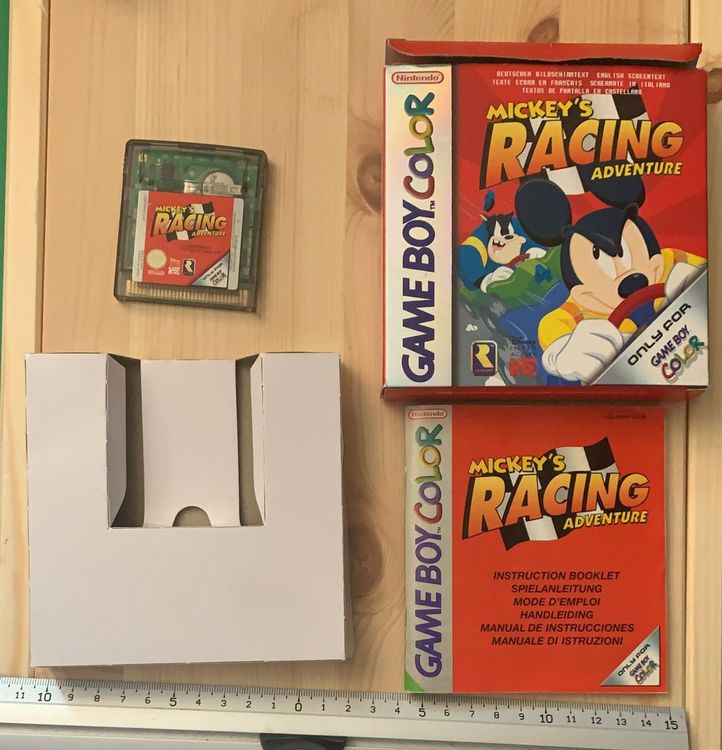 Mickey Mouse Racing für Gameboy color mit OVP | Kaufen auf Ricardo