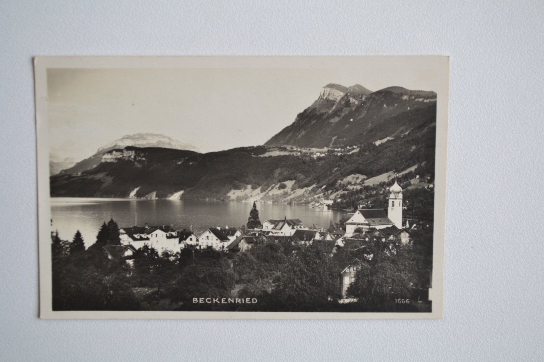 Cartoline postali: AK Beckenried NW – Usato da Beinwil am See venduto da kajak55