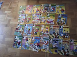 24 X Micky Maus Comics HEFTE JAHR 1983/84 MIT 6 X BEILAGE