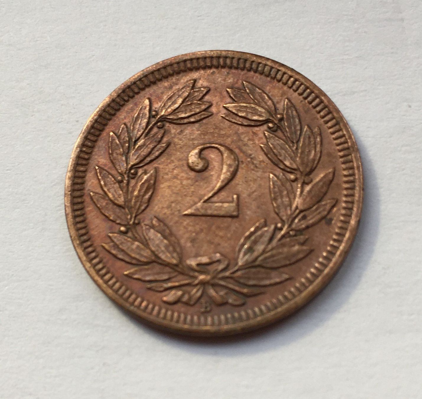 Tutti le monete: 1897 2 Rappen unz – Nuovo (secondo la descrizione) da Kirchberg SG venduto da Zenhad69 2