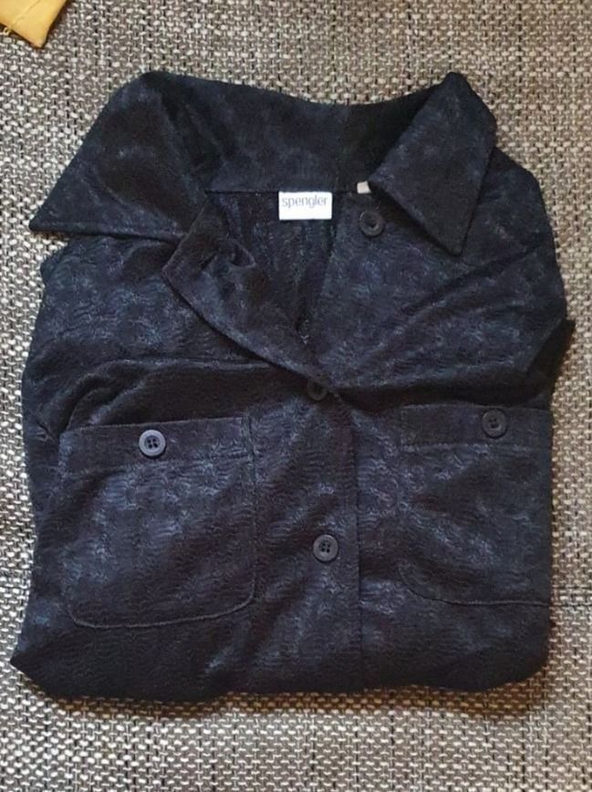 Camicette: Schwarze Damenbluse von Spengler Gr. S – Usato da Langnau am Albis venduto da jer_pm72 1