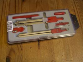 Geometrie Zirkelset mehrteilig in Box – Ideal für die Schule