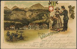 SG Walenstadt - Litho - Militär