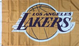 Fahne Los Angeles Lakers Basketball Kobe Bryant Lebron James