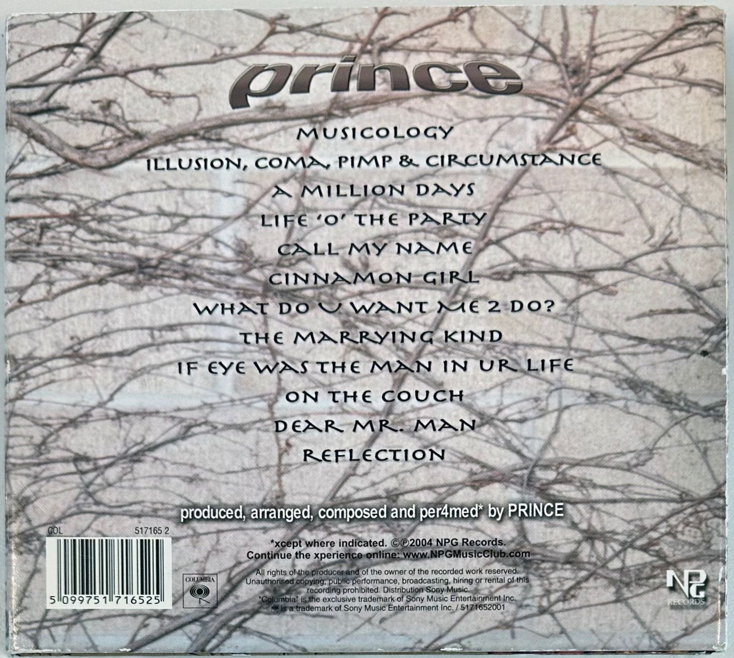 CD: Prince – Musicology – Usato da Martigny venduto da jereq 1