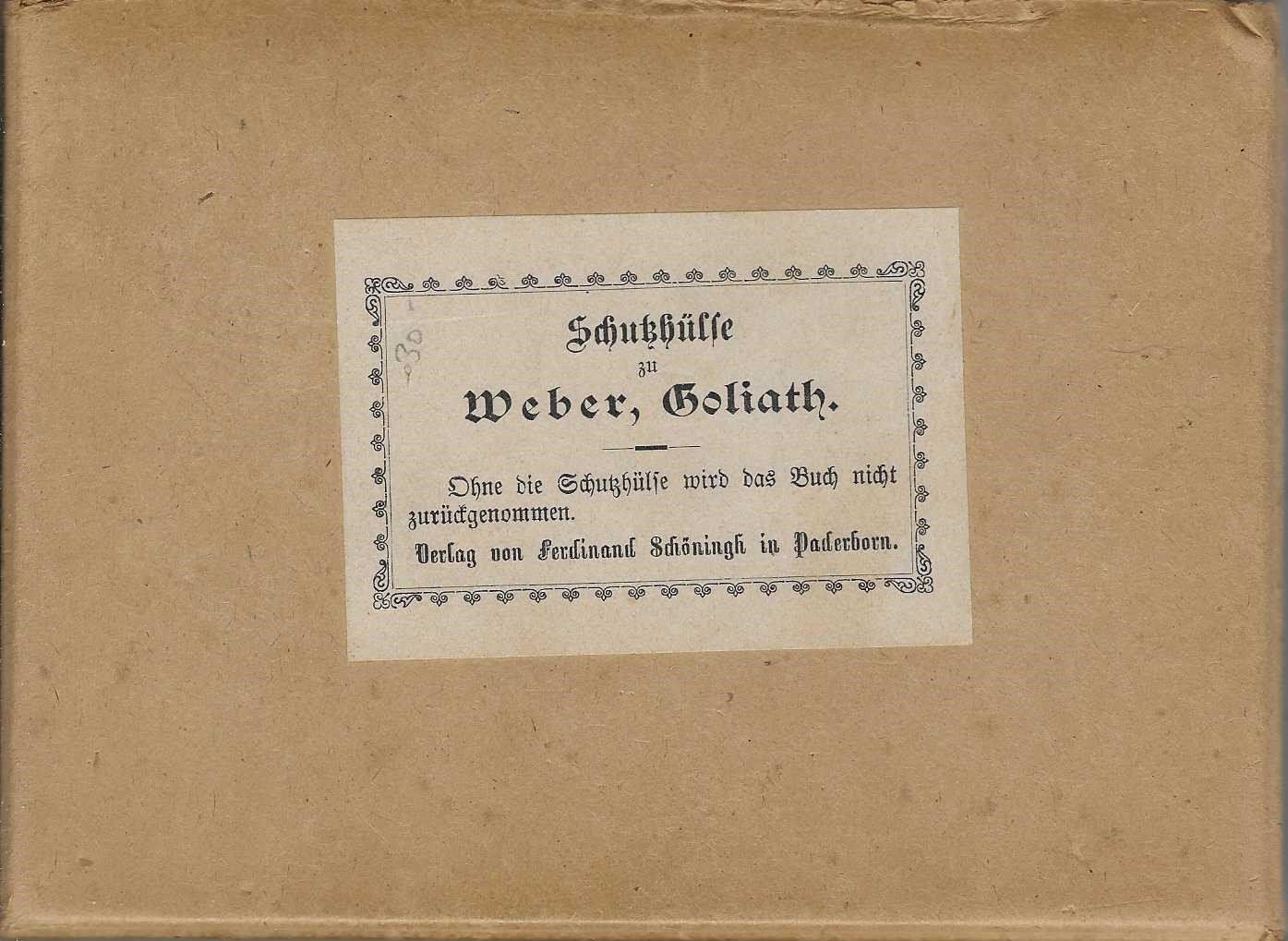 Livres: Goliath von F.W.Weber – D'occasion à Flims - Dorf par Stagediver 4