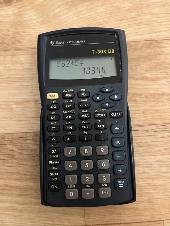 taschenrechner-ti-30x-iib-gebraucht-in-davos-platz-f-r-chf-1-mit
