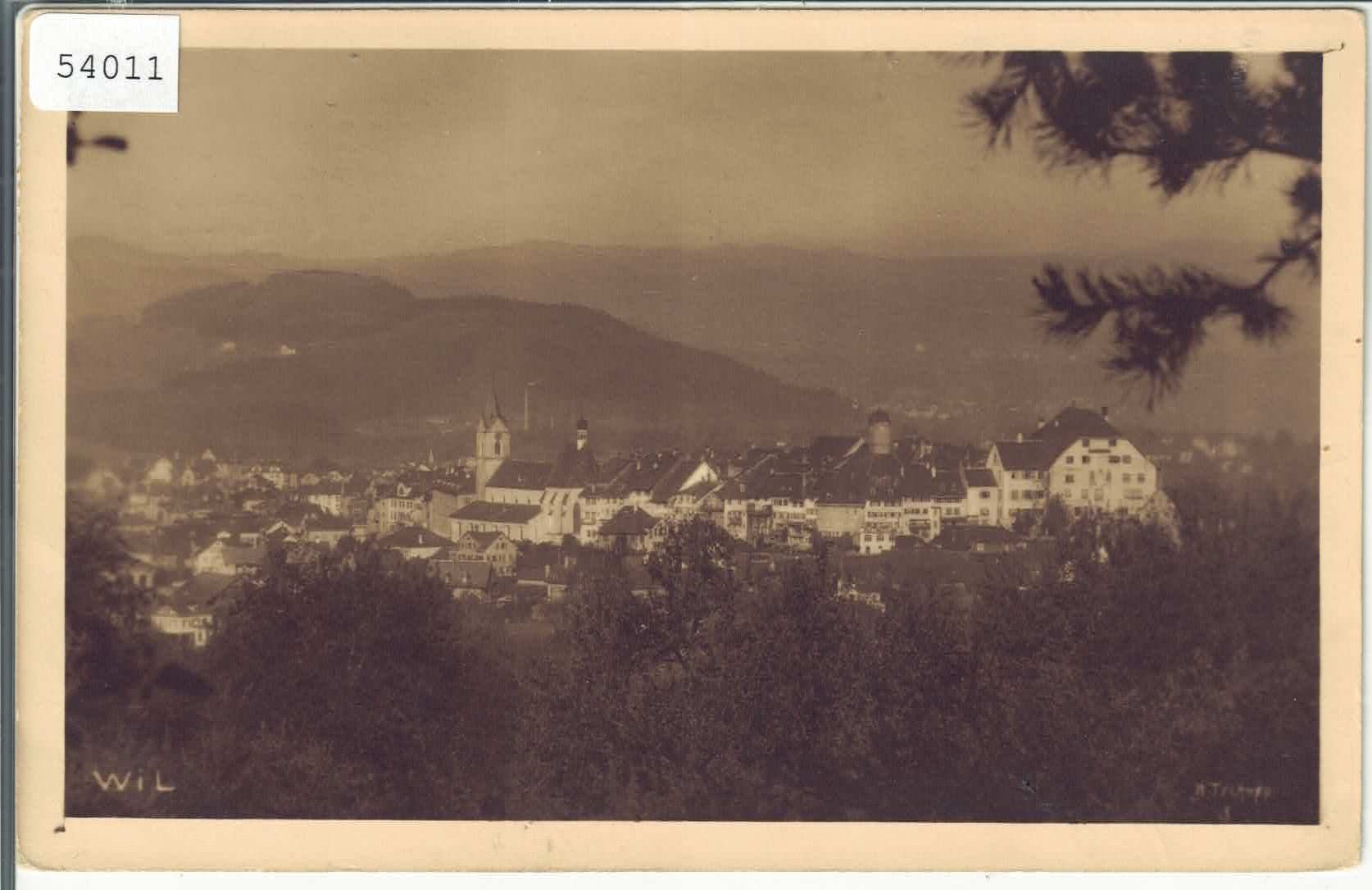 Cartoline postali: Wil SG - Generalansicht – Usato da Ettingen venduto da Kartenplanet