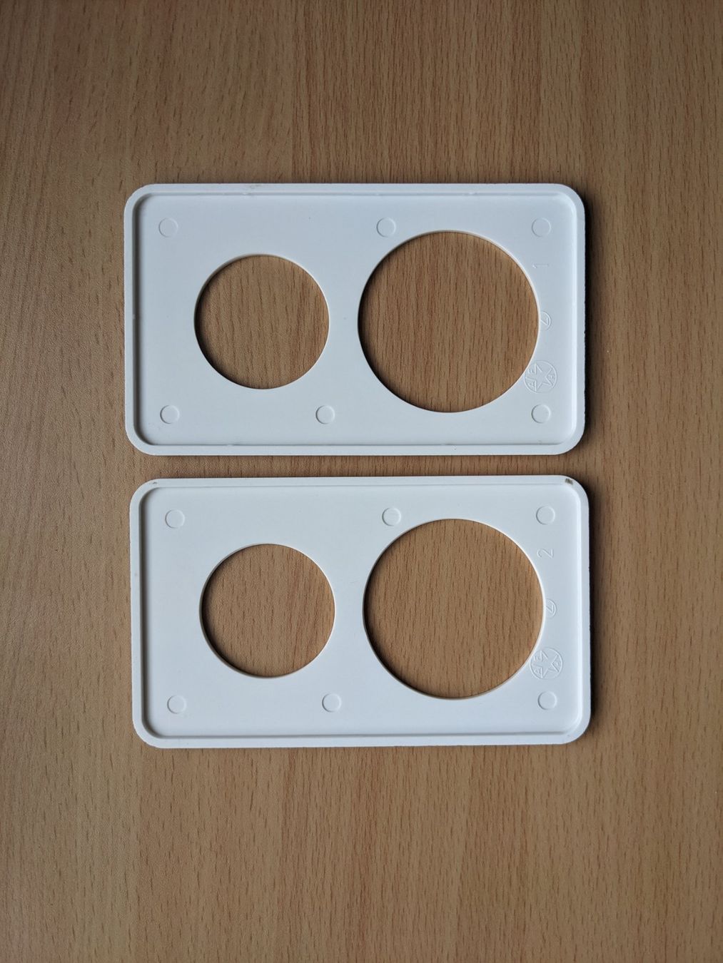 Spine: Abdeckplatte Standard Gr. 2x1 – Usato da Stetten AG venduto da Trexx75 1