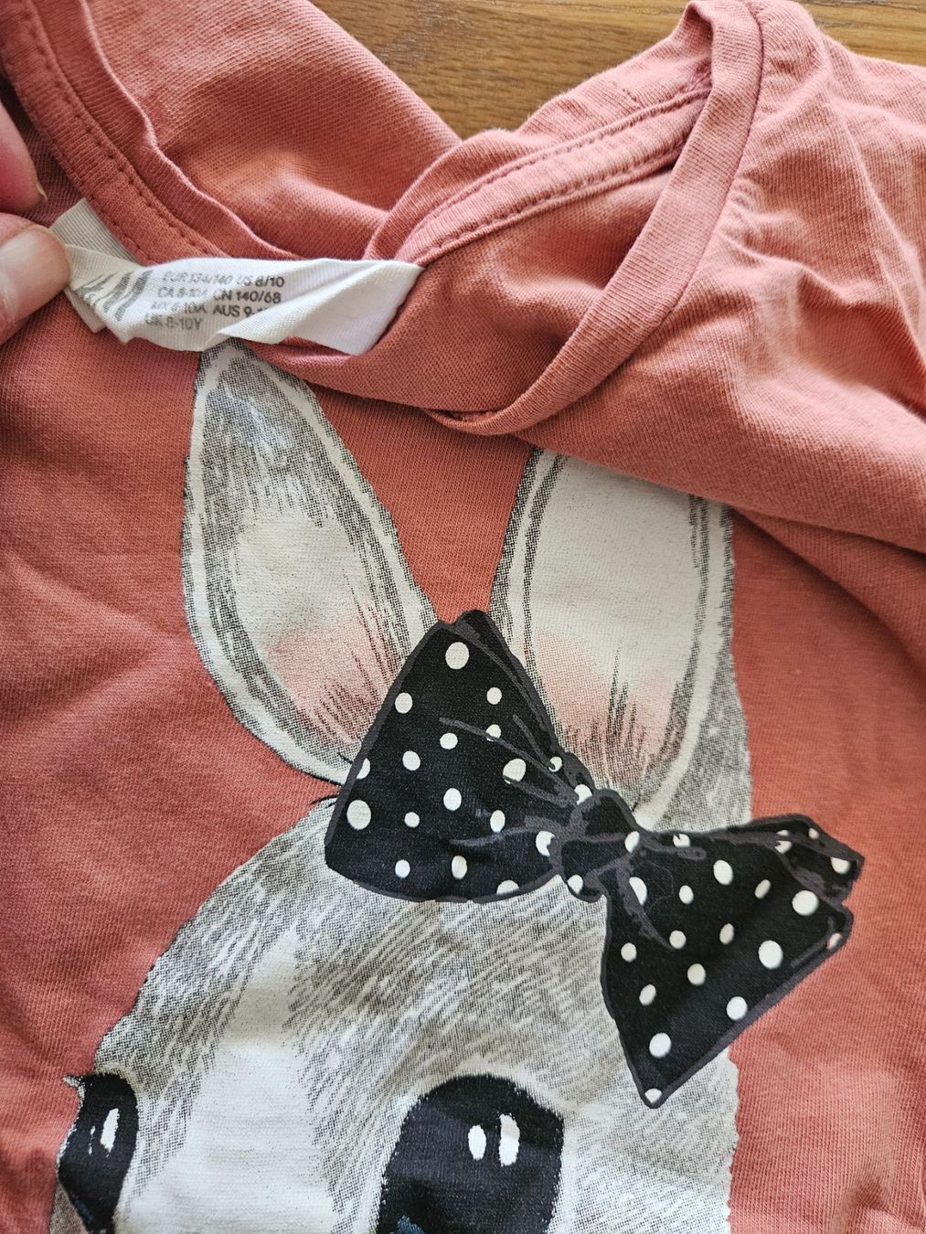 H&M Camicette, T-shirt & Top: H&M Tshirt Gr. 134-140  Hase – Usato da Engelburg venduto da ynnoc19 1