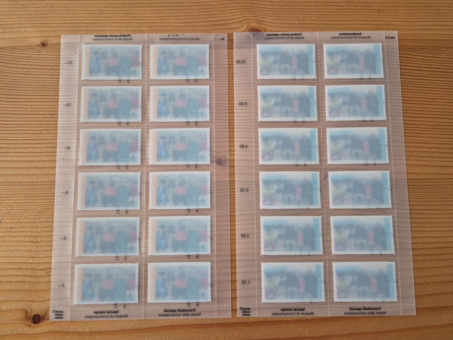 Tutti i francobolli: CH-Briefmarken Bogen mit ET-STempel Zustand gem.Bilder – Usato da Oberuzwil venduto da ceeg7 3