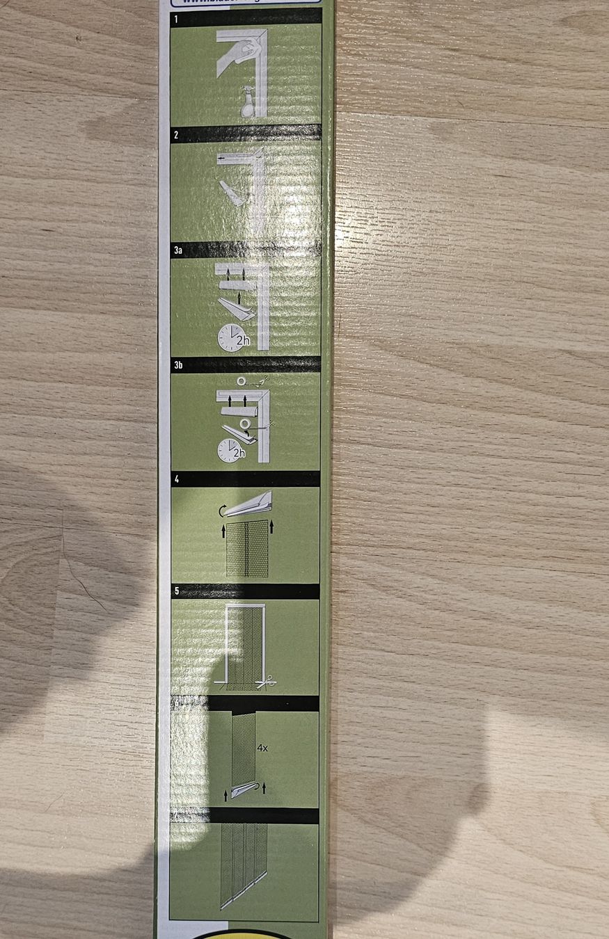 Vorhänge: Insektenschutz-Lamellenvorhang – Neu und originalverpackt aus Fehraltorf von Sumin 2