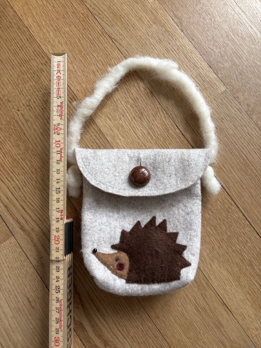 Kindertaschen: Härziges Täschli mit Igel-Motiv, Handarbeit – Gebraucht aus Winterthur von Pulator 1