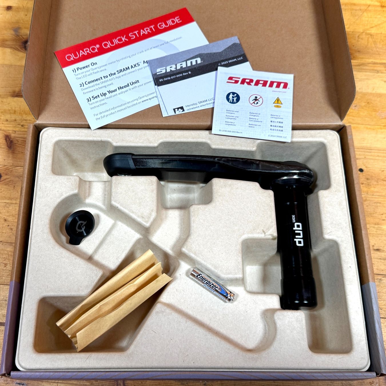 Sram Pièces détachées: SRAM Quarq Powermeter Force AXS XPLR 165mm – D'occasion à Court par S_ndu84 1
